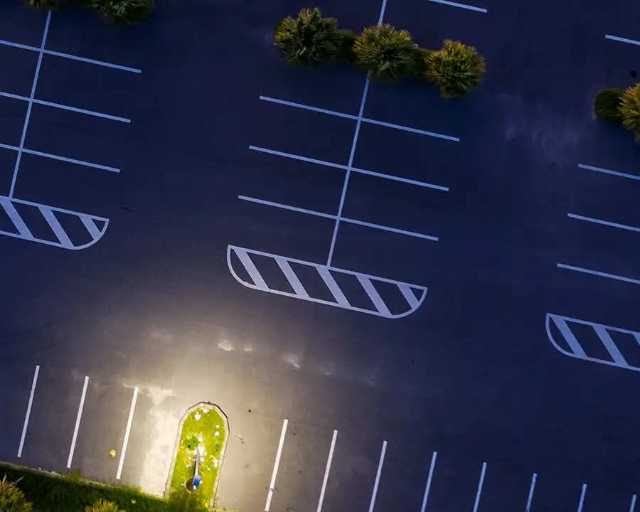 Parking Lot Striping in Springfield, Jacksonville & all of Central Illinois