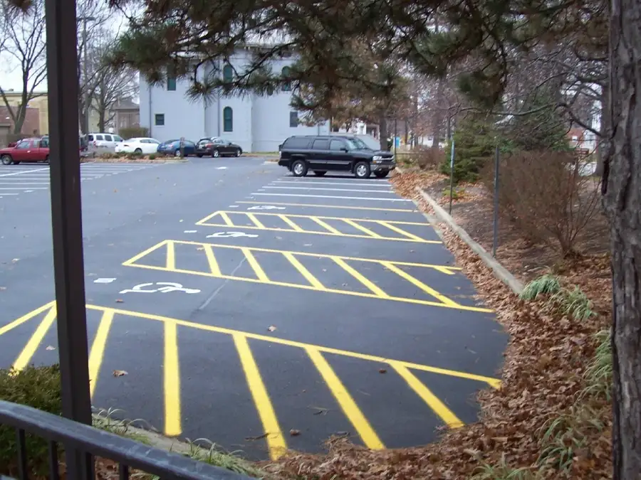 VICC Asphalt - asphalt striping, parking lot, past projects - Jacksonville, IL
