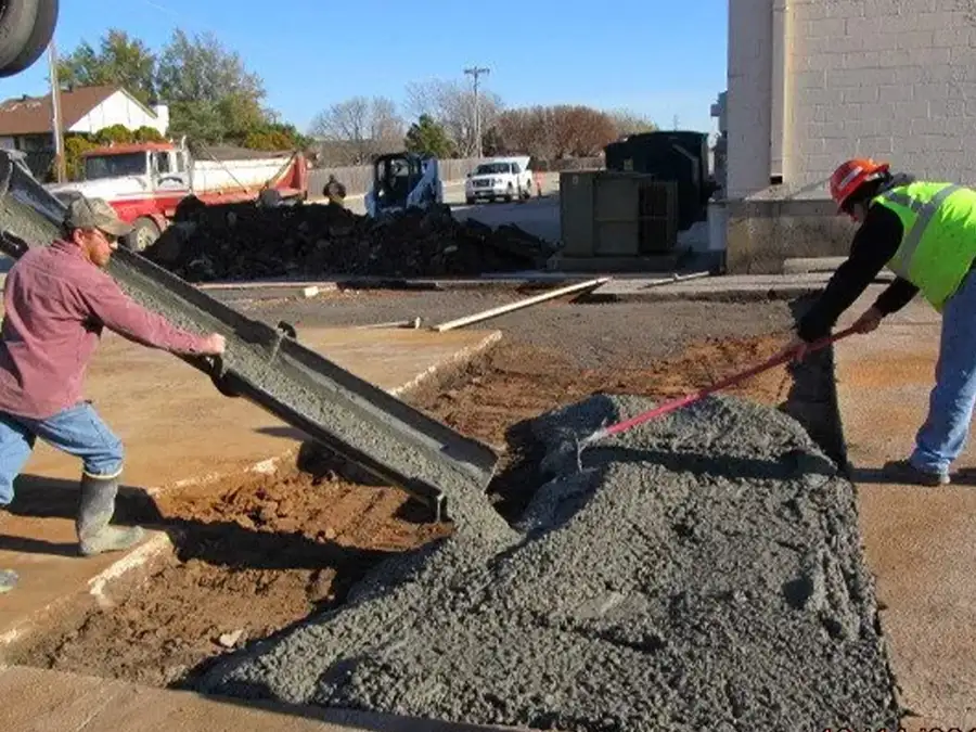 VICC Asphalt - poured concrete paving, past projects - Jacksonville, IL